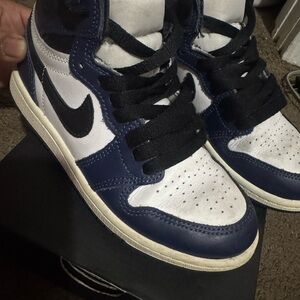 Jordan Kids Sneakers - Navy and White